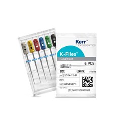 K-FILES 21mm Series 15-40 1 SST Assorted Pack of 6