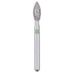 Kerr Diamond Bur - BluWhite - 630C - Coarse - High Speed, Friction Grip (FG), 5-Pack