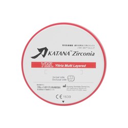 Katana Zirconia Disc - YML - Shade A3.5 - 22mm/98.5mm