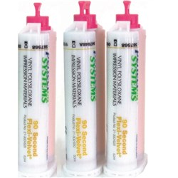 Morita PERFECTIM 90 Second Flexi Velvet - 50ml Cartridge, 3-Pack with 12 Tips