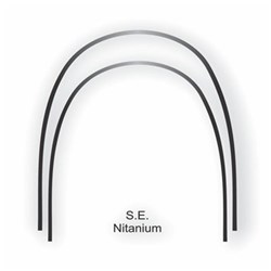 NAOL Proform Super Elastic Nitanium Archwire, 020X020 Lower, 10-Pack