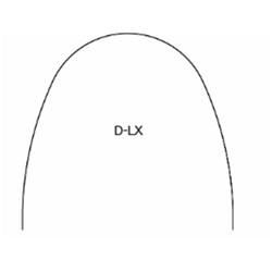 NAOL D-LX Universal, 019X025, Stainless Steel, 10-Pack