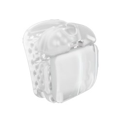 NAOL Carriere SLX 3D Clear Brackets, 022, UL 1 +12T Standard Torque, 5-Pack