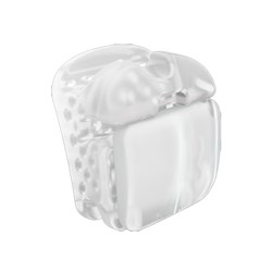 NAOL Carriere SLX 3D Clear Brackets, 022, High Torque, UL 2 +12T, 5-Pack