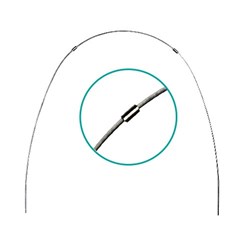 NAOL D-Form Copper Ni Ti Wire with Stops, 018  - Universal, 10-Pack