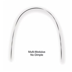 NAOL Multi Modulus Archwire, No Dimple, 019 X 025 Upper, 10-Pack