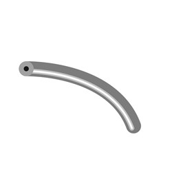 NAOL Elastic Tube, .030, Gray - 25' Spool