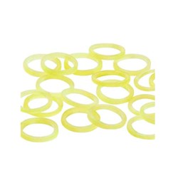 NAOL Amber Extraoral Elastics, 1/2" 8 Oz, 1000-Pack