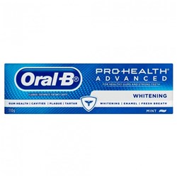 Oral B Pro Health Advance Toothpaste - Whitening - 110g, 12-Pack