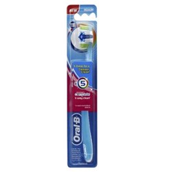 Oral B Advantage Complete 5-Way Clean Med Toothbrush 2Pk, 72-Pack