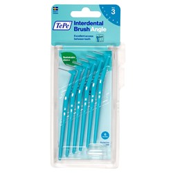 TePe Angle Brush - Blue - 0.6mm, 6-Pack