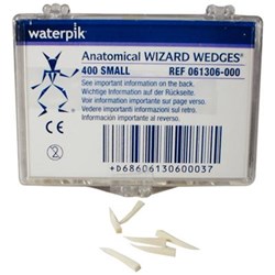Waterpik Anatomical Wedges - Small Natural, 400-Pack
