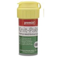 Premier Knit-Pak Plus AlCl - Impregnated Retraction Cord - Size 000