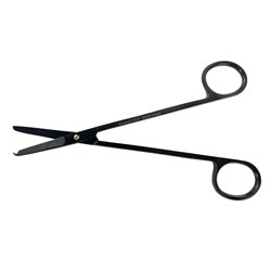SUTURE SCISSORS SUPER CUT SLIM 15cm PREMIUM SUTURE BLACK