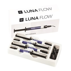 SDI Luna Flow - Flowable Composite - Introductory Syringe Kit - Shade A1 A2 A3 A3.5 B1 - 2g Syringe, 5-Pack