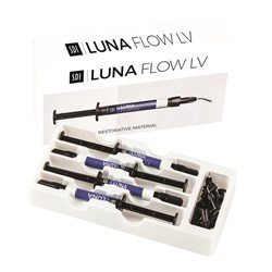 SDI Luna Flow LV - Flowable Composite - Introductory Syringe Kit - Shade A1 A2 A3 A3.5 B1 - 2g Syringe, 5-Pack