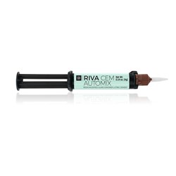 SDI Riva Cem - Resin Modified Glass Ionomer Luting Cement - Automix Syringe Kit
