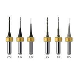 Ivoclar PM7 0.5mm Ball Carbide Milling Single Cutter YELLOW