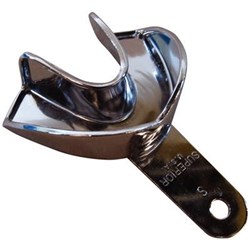 Superior Solid Stainless Steel Impression Tray - Regular Lower - Small