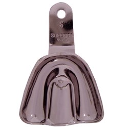 Superior Stainless Steel Impression Tray - Edentulous - Upper - Small