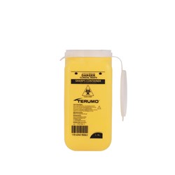 TERUMO Sharps Container 1.4L Yellow Clip Lid