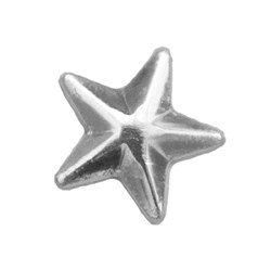 Twinkles - Tooth Jewellery - Large Star - White Gold 18k