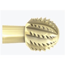 Komet Tungsten Carbide Bur - H141AZ-035  - Bone Cutter - Straight (HP), 5-Pack