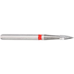 Komet Tungsten Carbide Bur - H246-012 - Needle - Fine - High Speed, Friction Grip (FG), 5-Pack