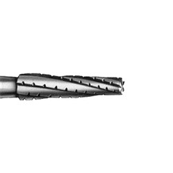 Komet Tungsten Carbide Bur - H33L-021 - Tapered Long - High Speed, Friction Grip (FG), 5-Pack