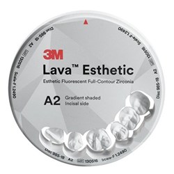 3M Lava Esthetic DIsc - 98S - 14mm - Shade A2