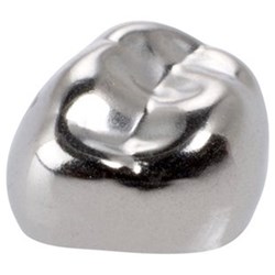 3M Crown Form NiChro - Stainless Steel 2nd Molar Crowns - EUR6, 2-Pack