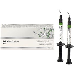 Voco Admira Fusion Flow - Flowable Nano-ORMOCER direct Restorative - Shade A3 - 2g Syringe, 2-Pack