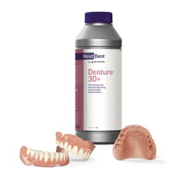 NextDent 3D Printing Liquid Denture Dark Pink