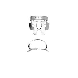 W9 Ivory Rubber Dam Clamp - Size 3