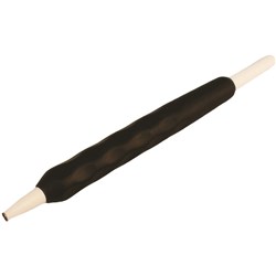 ZIRC Ergo Grip Mirror Handle - Black - Simple Stem