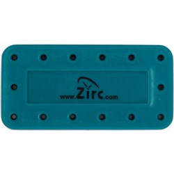 Zirc Magnetic Bur Block - Large - 14 Holes - Teal