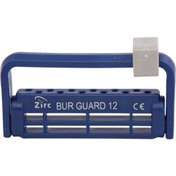 Zirc Steri Bur Guard - 12 Holes - Midnight Blue