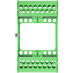 Zirc E-Z Jett Slim 8 Cassette - Neon Green - 20.15 x 11.26 x 2.85cm