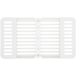 Zirc Compact Cassette - White - 18.10 x 9.84 x 1.59cm