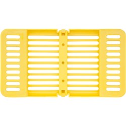 Zirc Compact Cassette - Neon Yellow - 18.10 x 9.84 x 1.59cm