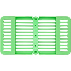 Zirc Compact Cassette - Neon Green - 18.10 x 9.84 x 1.59cm