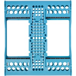 Zirc E-Z Jett 10 Cassette - 10 Instruments - Neon Blue - 20.16 x 17.78 x 2.85cm