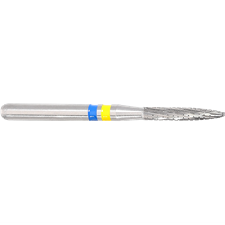 TH48LQ314012X5 - Tungsten Carbide Bur KOMET #H48LQ-012 Q Finisher FG x 5