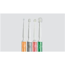 TRU Microbrush Applicator Regular 2mm Green Pack of 80