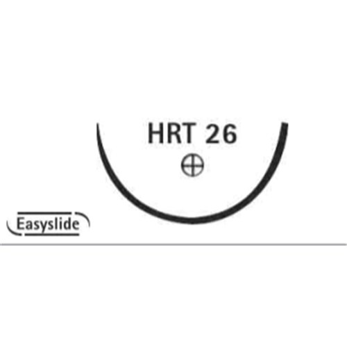 Aesculap Suture SILKAM, Black, HRT26, 3/0, 1/2 Circle Taper Cutting, 75cm x 36-Pack