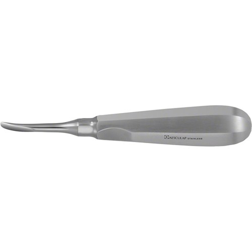 Aesculap Elevator - 2C - 4mm Working End - Curved - DL374R - 150mm