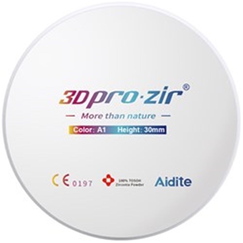 Aidite 3D Pro Zirconia 98x16mm A2