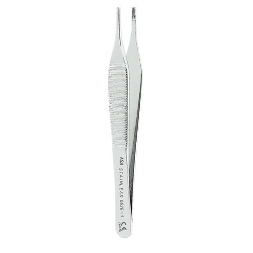 ASA Dental Tissue Forceps - Adson-Brown Non-Traumatic - 12cm