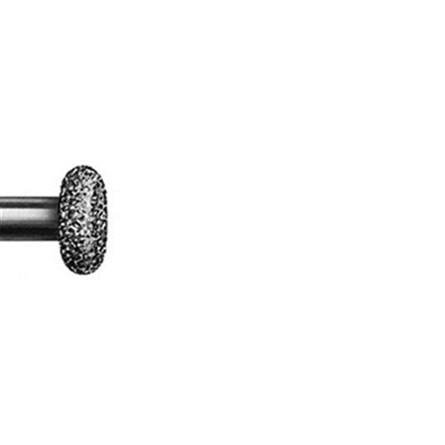 Komet Diamond Bur - 909-065 - Round Wheel - Straight (HP), 5-Pack