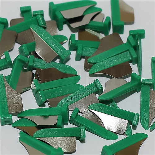 Directa Fender Wedges - Value Pack - Green, 100-Pack
